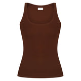 Tank top in Chocolate