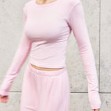 Soft Touch top in Powder pink