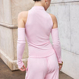 Soft Touch pants in Powder Pink