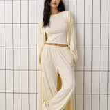Soft Touch suit in Butter Yellow