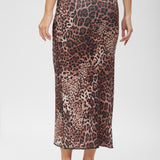 Long skirt in Leopard