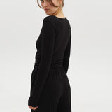 Soft Touch top in Black
