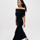 Maxi skirt in Black