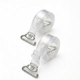 “Heart” silicone straps in Transparent