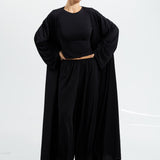 Soft Touch suit in Black